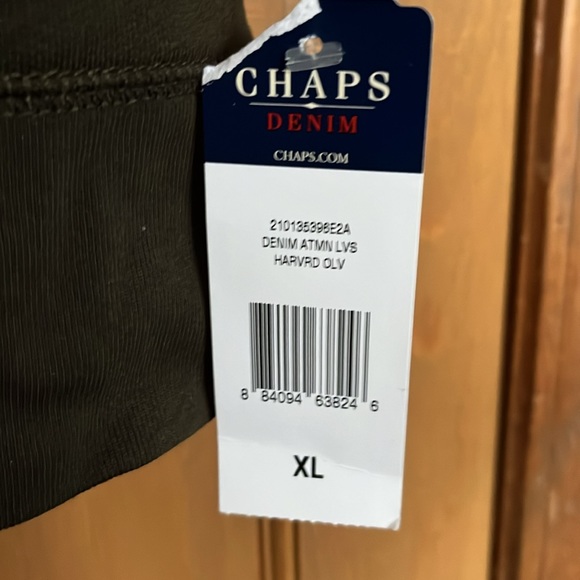 Chaps Olive mid-length JacketNWT - Picture 3 of 4